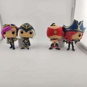 League Of Legends Funko Pop Set Of 4 Vinyl Figures *FIG ONLY, NO BOX OR STANDS*